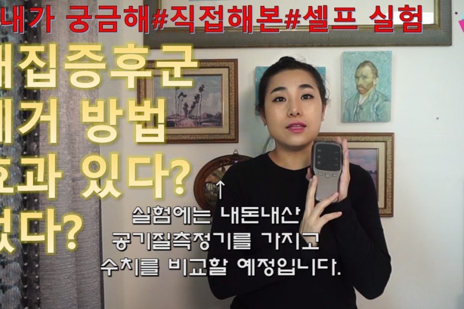 새집증후군 없애는 방법 진짜 효과? 직접 실험을 해보았습니다 (칼더 공기질측정기, 화목한 가정 방분탄 피톤치드 베이크아웃, 아이큐에어  Gc멀티가스 공기청정기 ) - Youtube