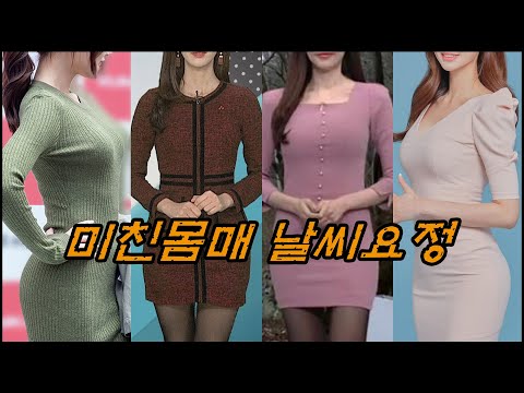 믿을 수 없는 몸매로 채널 고정시킨 기상캐스터 ㅣ 장신 기상캐스터