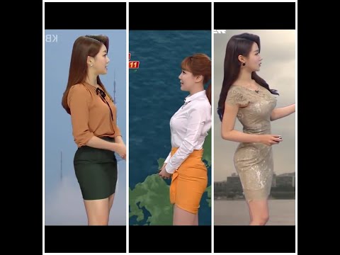 여성 아나운서 Oversized Zoom weather 9926