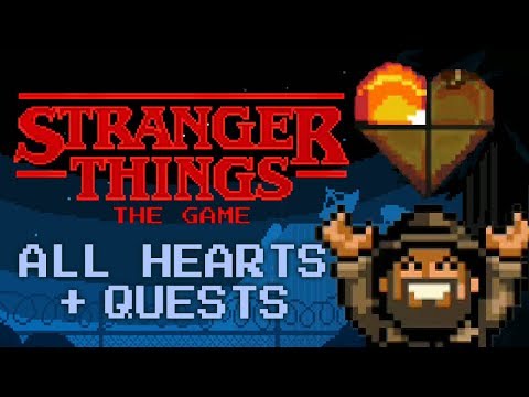 Stranger Things: 1984 - All 40 Heart Pieces and Side Quests