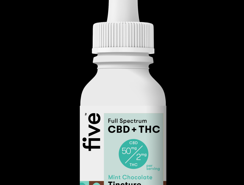 Full Spectrum Cbd + Thc Tincture From Five Cbd