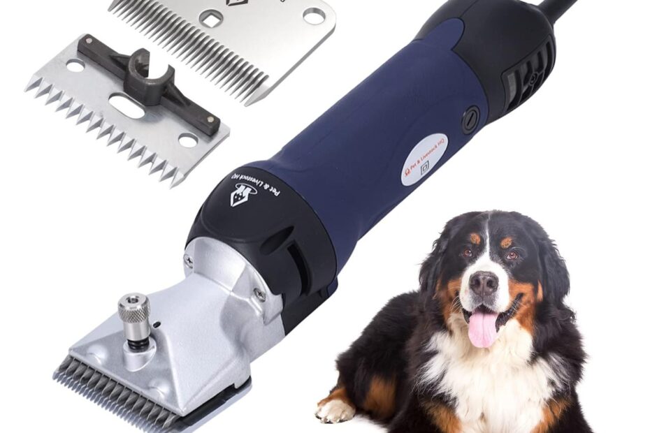 Pet & Livestock Hq 380W Professional Horse Dog Grooming Clippers Kit, Large  & Medium Dogs Haircut Machine, Heavy-Duty, Electric Hair Trimmer For Horses  Dogs With Thick Coats, Pigs & Cattle, 2 Blades :