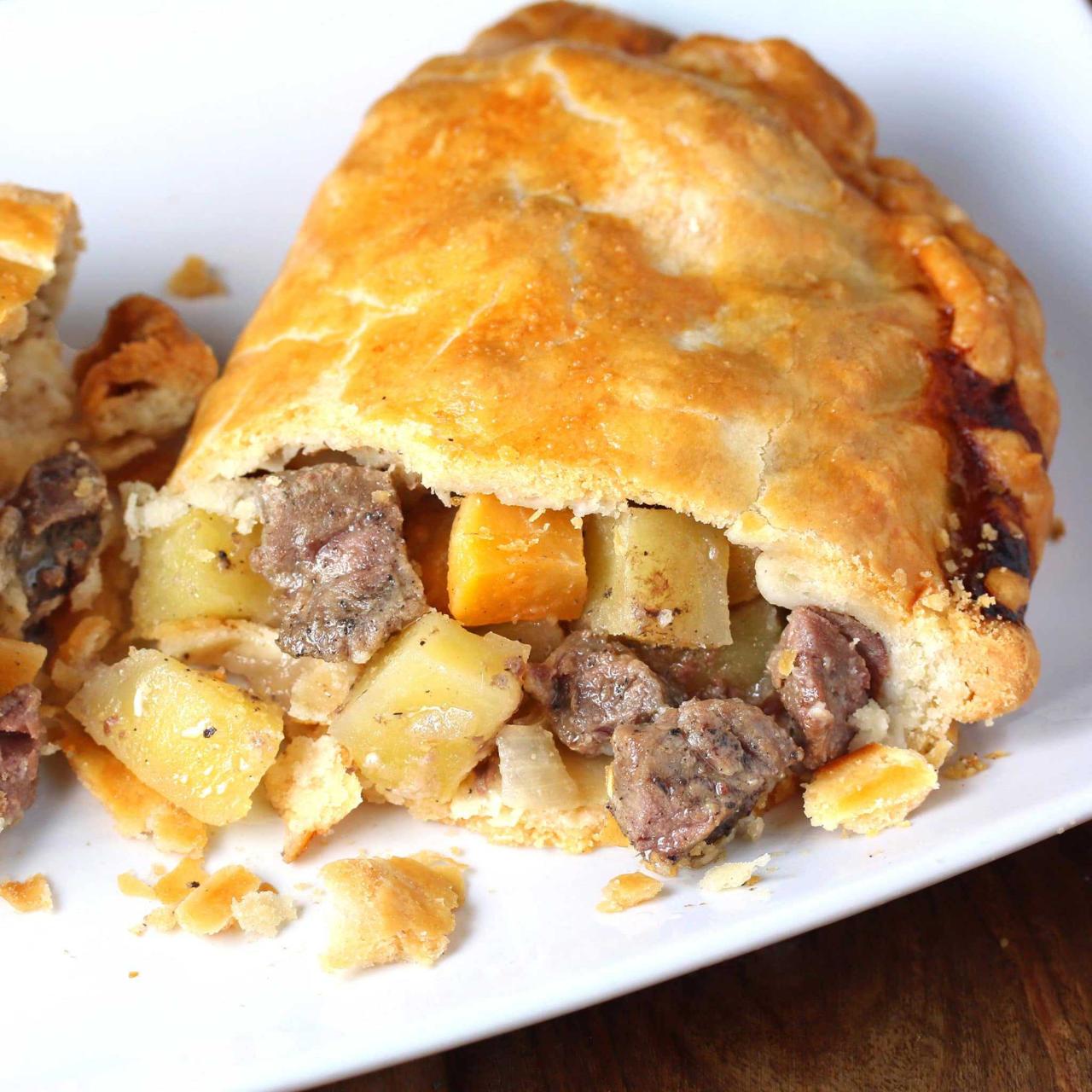 Authentic Cornish Pasty Recipe - The Daring Gourmet