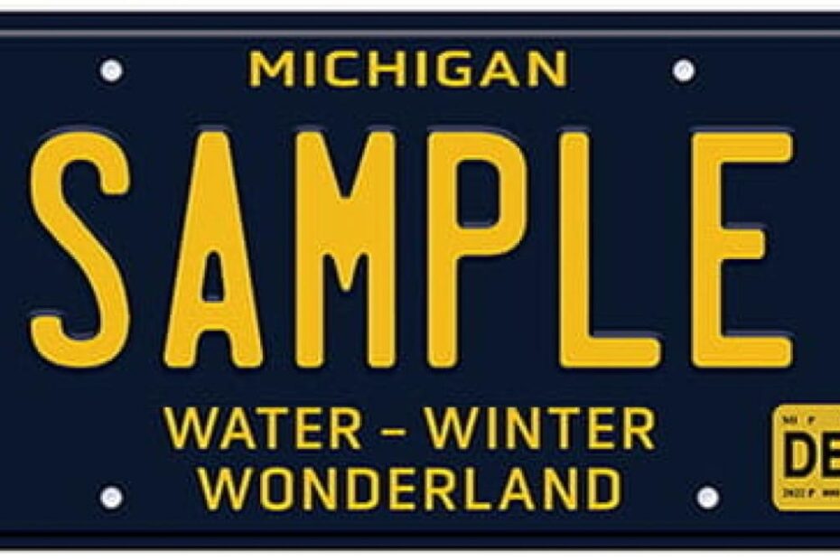 From Retro To High-Tech, Michigan Drivers Snap Up New License Plate Options  | Bridge Michigan