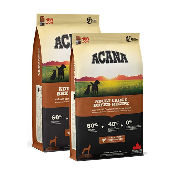 Acana Adult Large Breed Dry Dog Food Recipe | Buy At Homesalive.Ca