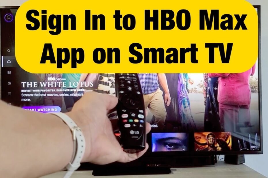 How To Sign In To Hbo Max App On Any Smart Tv - Youtube