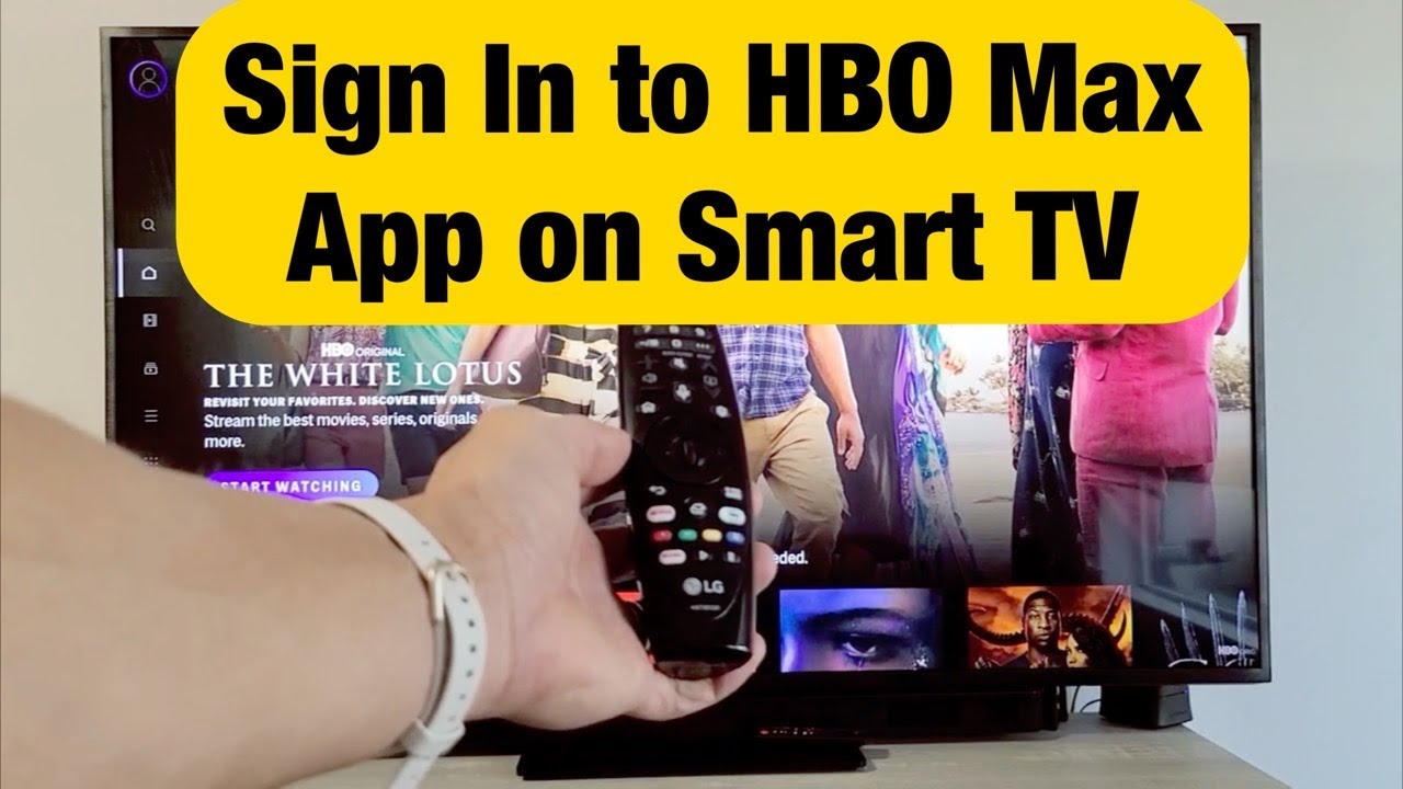 How To Sign In To Hbo Max App On Any Smart Tv - Youtube