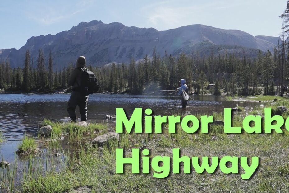 Catching Fish From Every Roadside Lake Along The Mirror Lake Highway -  Youtube