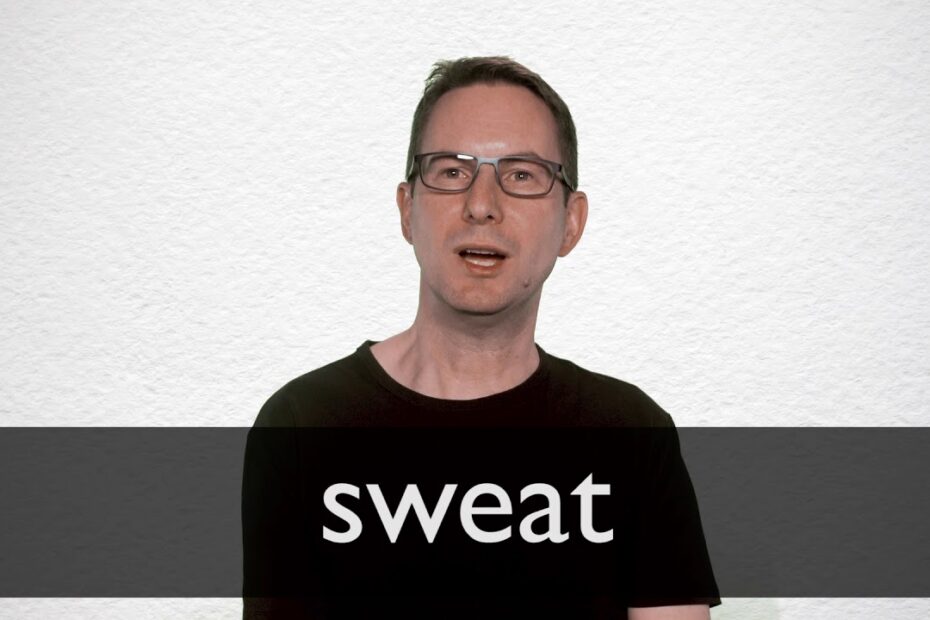 Sweat Definition And Meaning | Collins English Dictionary