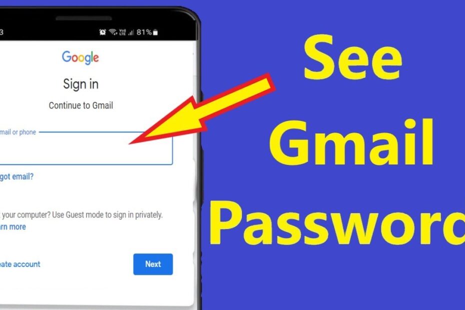 How To See Your Gmail Password If You Forgot It!! - Howtosolveit - Youtube