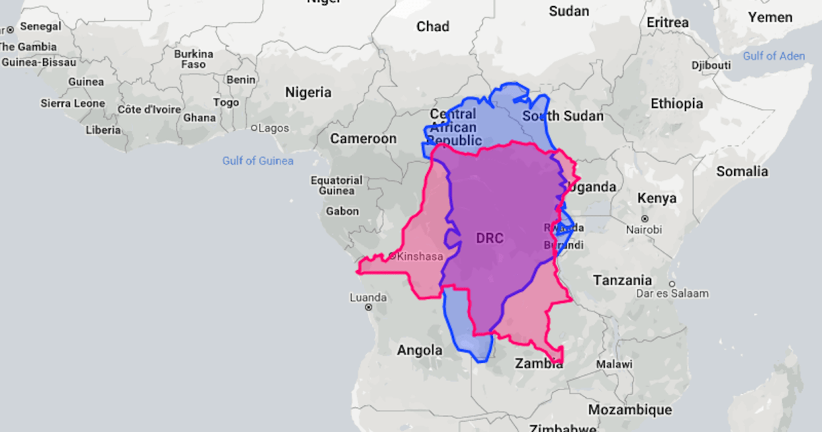 You Can Now Drag And Drop Whole Countries To Compare Their Size - Big Think