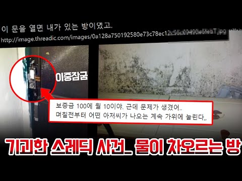 물이 차오르는 방 - 스레딕 기괴 레전드 사건