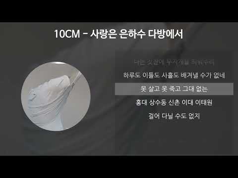 10CM - 사랑은 은하수 다방에서 [가사/Lyrics]